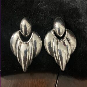 Sterling Silver Drop Earrings 925 Thai